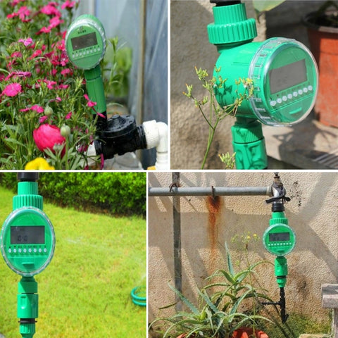 Automatic Watering Controller Timer Garden Water Timer Sprinkler Irrigation Controller Irrigation Timer Controller Watering Kits, Water Timer 2