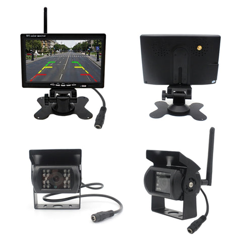 PZ-607-W1-A Wireless Single Cameras Rear View Camera Infrared Night Vision Rear View Parking Reversing System, PZ-607-W1-A