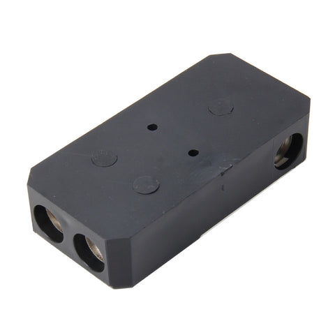 Car Stereo Car Audio Fuse Holder Insurance 60A Car Audio Fuse Holder 1 in 2 Ways Car Auto Fuse Holder Blade Fuse Holder for Car Audio, 1 in 2 Ways