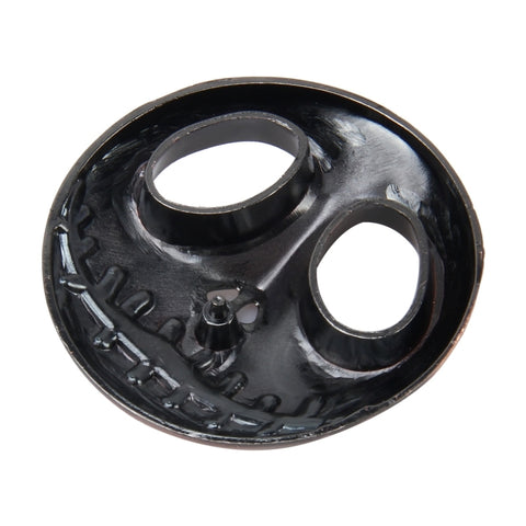 Skull Bone Shape Auto Sticker 3D Metal Fashion Car Stickers, Skull Bone2, Skull Bone Yellow