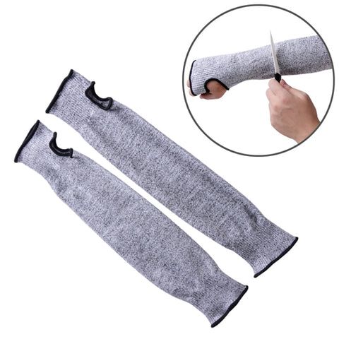 Elastic Breathable Anti-cut Elbow Arm Sleeve HPPE Protective Gear, Length: 45cm, Length: 45cm