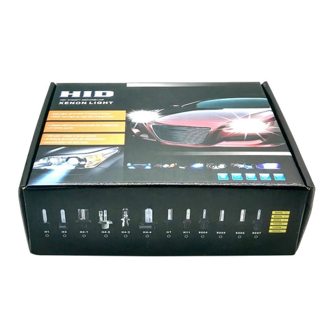 2PCS 35W HB4/9006 2800 LM Slim HID Xenon Light with 2 Alloy HID Ballast, High Intensity Discharge Lamp, Color Temperature: 6000K, 9006