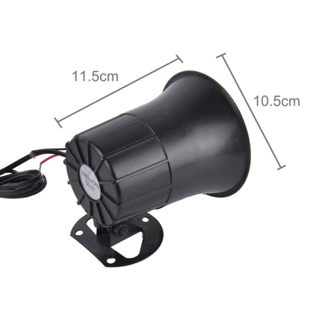 10W Super Power Electronic Wired Alarm Siren Horn for Home Alarm System, Wire Length: 65cm, Car Safety Warning Alarm 3
