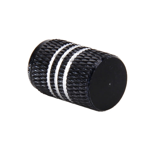 4PCS Metal Plated Circular Shape Universal Tire Valve Stem Cap With White Diamond, Circular Shape