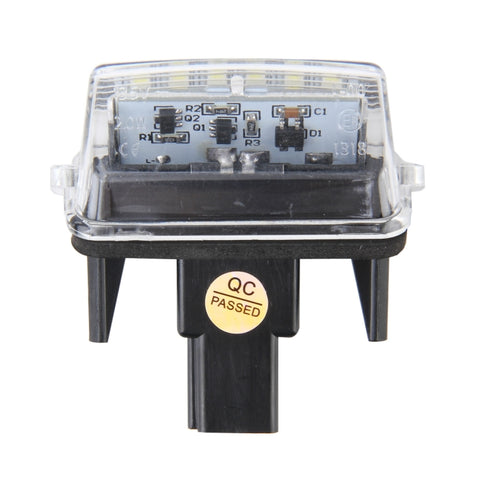 2 PCS License Plate Light with 18  SMD-3528 Lamps for Toyota,2W 120LM,6000K, DC12V(White Light), For Toyota1