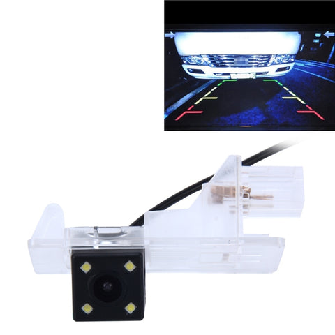 656x492 Effective Pixel NTSC 60HZ CMOS II Waterproof Car Rear View Backup Camera With 4 LED Lamps for Renault Cabbeen 2015-2016 Version / Fluence 2013-2016 Version, For Renault Fluence 2013-2016 Version
