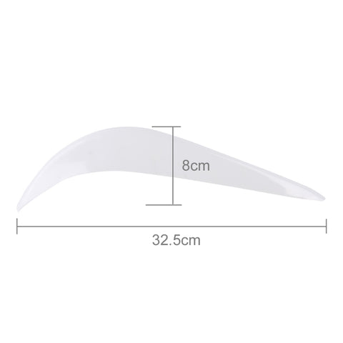 2 PCS YI-237 Universal Car Body Bumper Guard Protector Sticker Turning Guard/Car Crash Bar Bumper Strips /Car Crash Strips/Anti-rub Strips/Anti-rub Bar, Bumper Guard