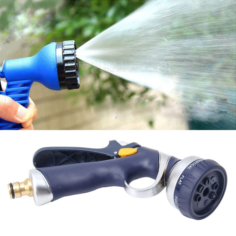 8 Function Garden Water Gun Multi-functional Spray Gun Gardening Spray Gun Watering Guns Adjustable Hose Nozzles 8 Pattern Garden Water Gun, 8 Pattern
