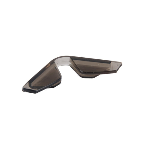 3R 3R-2107 4 PCS Rubber Car Side Door Edge Free Bending Protection Guards Cover Trims Stickers, Coffee, Transparent