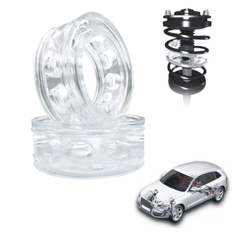 2 PCS Car Auto D Type Shock Absorber Spring Bumper Power Cushion Buffer, Spring Spacing: 22mm, Colloid Height: 43mm, D  Type（Spring Spacing: 22mm, Height: 43mm）