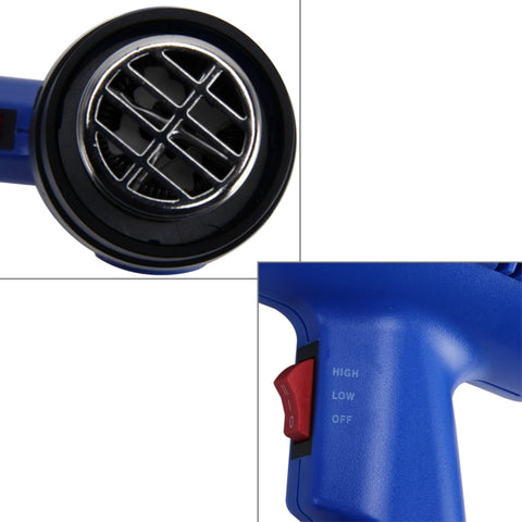 DINGGUAGUA 1800W Industrial Heavy Duty Professional Adjustable Temperature Heat Air Gun Tool, 50  to 650 Degrees US Plug