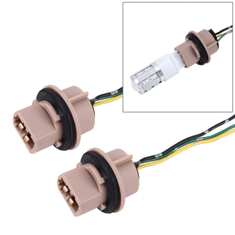 2 PCS Car Auto LED Bulb Socket Holder (No Including Light), H7, H8/H11, T10, 1156, 1157, 7440, 7443, 9005, 9006, H1/H3, H4
