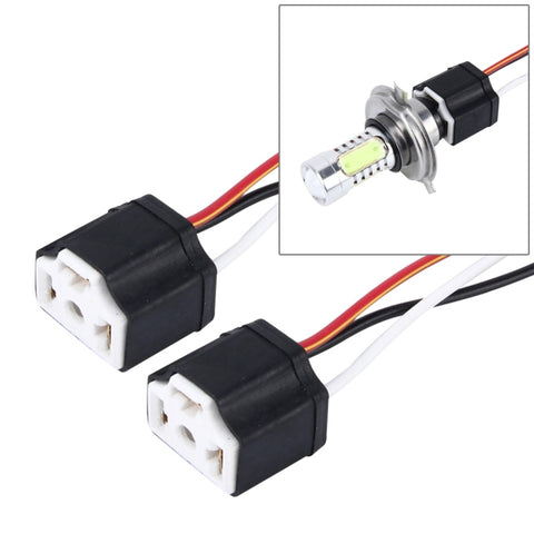 2 PCS Car Auto LED Bulb Socket Holder (No Including Light), H7, H8/H11, T10, 1156, 1157, 7440, 7443, 9005, 9006, H1/H3, H4