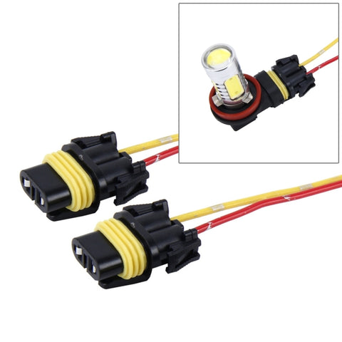 2 PCS Car Auto LED Bulb Socket Holder (No Including Light), H7, H8/H11, T10, 1156, 1157, 7440, 7443, 9005, 9006, H1/H3, H4
