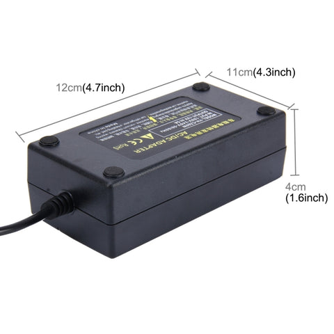60W Vehicle Power Inverters 110V-240V AC/DC to 12V DC with Car Cigarette Lighter Socket Adapter Converter Vehicle Amplifier Power, Output: DC 12V 5A, EU Plug, 60W