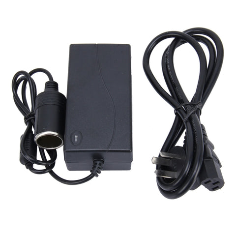 60W Vehicle Power Inverters 110V-240V AC/DC to 12V DC with Car Cigarette Lighter Socket Adapter Converter Vehicle Amplifier Power, Output: DC 12V 5A, EU Plug, 60W