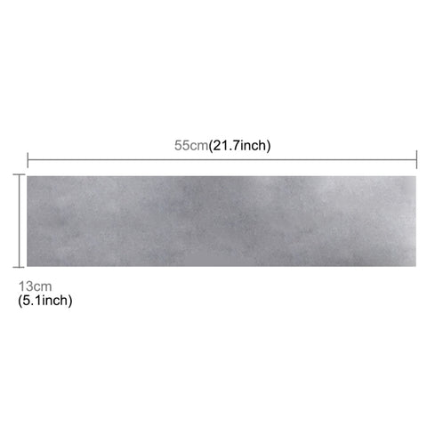 Car Auto Aluminum 55cm × 13cm Rear Warning Sign Sticker for Truck and Van, 55cm × 13cm