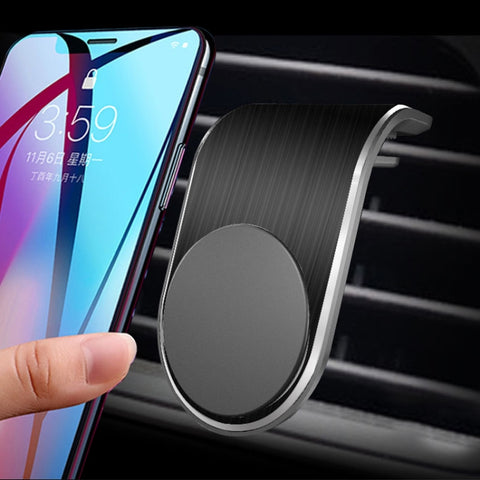 Car Metal Magnetic Air Outlet Mobile Phone Holder Bracket, Air Outlet Mobile Phone Holder