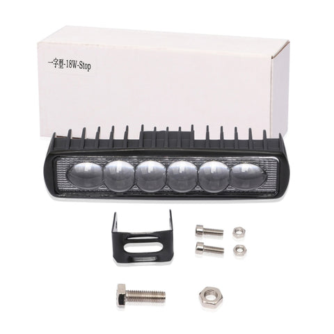 6 inch 18W 6000K IP68 8D Car Boat Marine Work Lights Spotlight LED Bulbs, DC 10-30V, 18W
