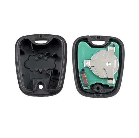 For PEUGEOT 206 2 Buttons Intelligent Remote Control Car Key with Integrated Chip & Battery, Frequency: 433MHz, For PEUGEOT 206