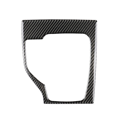 Car Carbon Fiber Left Drive Gear Frame A Decorative Sticker for Mazda Axela 2013-2016, Left Drive Gear Frame A