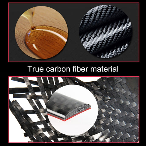 Carbon Fiber Car Water Cup Gear Frame Decorative Sticker for Jaguar F-PACE, Water Cup Gear Frame