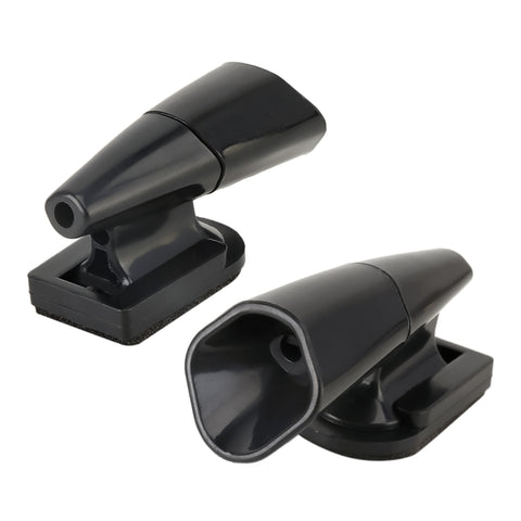 Car ABS Deer Alert Sound Alarm Ultrasonic Wind Power Animal Repeller, Alarm Ultrasonic  (Black), Alarm Ultrasonic (Silver)