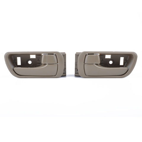 2 PCS Car Right Left Inner Door Handles 69205-33040RH / 69206-33040LH for Toyota Camry 2002-2006, For Toyota Camry 2002-2006, For Toyota Camry 2002-2006 (Beige)