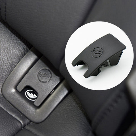 Car Rear Children Seat Isofix Cover for Audi A4 2009-2016, For Audi A4 2009-2016 (Black), For Audi A4 2009-2016 (Grey)