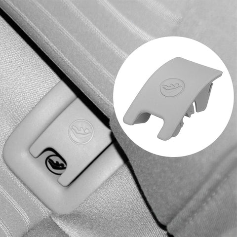 Car Rear Children Seat Isofix Cover for Audi A4 2009-2016, For Audi A4 2009-2016 (Black), For Audi A4 2009-2016 (Grey)