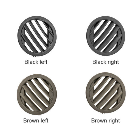 Car Right Side Dashboard Small Air Outlet Circular Air-conditioning Outlet for Mercedes-Benz GLK Class X204 2009-2016, Right Side for X204 (Black), Right Side for X204 (Brown)