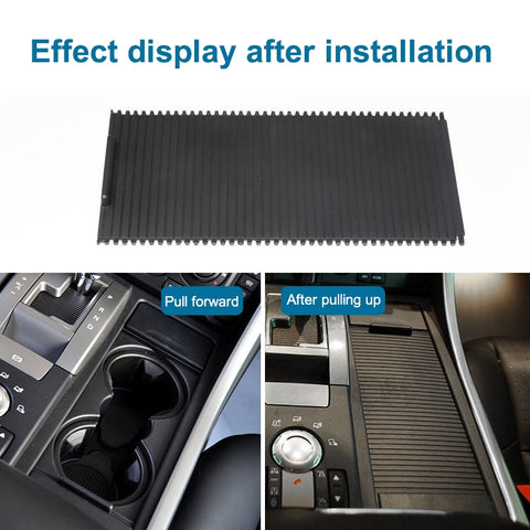 Car Water Water Cup Holder Roller Blind Zipper for Land Rover Range Rover Sport, For Land Rover Range Rover Sport