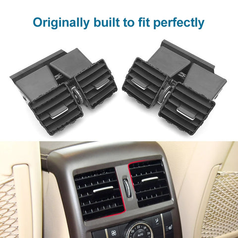 Car Rear Air Conditioner Air Outlet Assembly for Mercedes-Benz W166, Left Driving, For Mercedes-Benz W166