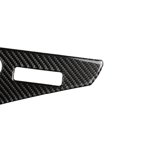 4 PCS Car Carbon Fiber Door Inner Handle Panel Decorative Sticker for Infiniti Q50 2014-2020, Left Drive, Door Inner Handle Panel (A)