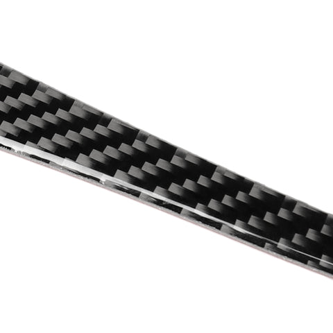 Car Carbon Fiber Left Side of the Dashboard Decorative Sticker for Infiniti Q50 / Q60 2014-2020, Left Drive, Left Side of the Dashboard