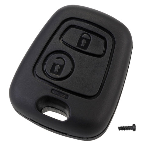 2 PCS Car 307 Mouth Remote Control Key Case Cover for PSA Peugeot Citroen, For PSA Peugeot Citroen