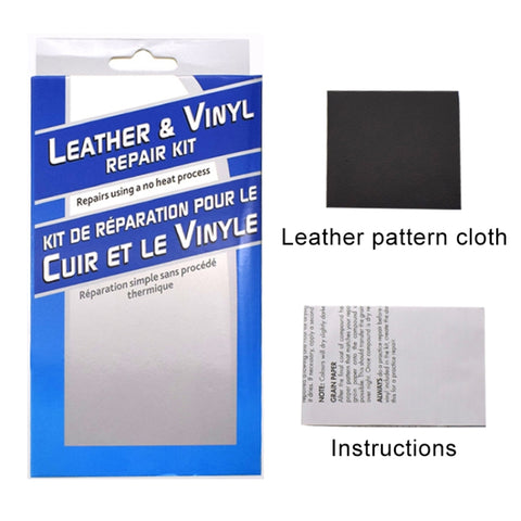 Car Seat Sofa Coats Holes Scratch Cracks Rips Repair Tool Leather Vinyl Repair Kit, Leather Vinyl Repair Kit