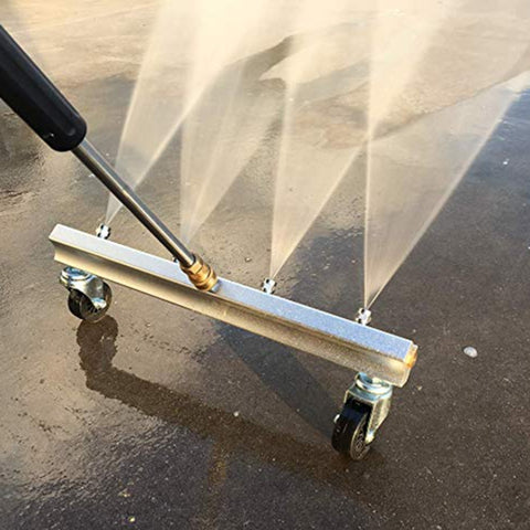 Car Body Chassis Car High Pressure Washing Machine Car Bottom Water Washing Machine 4 Nozzle Cleaner, without Extension Rod