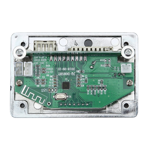 Car 5V Audio MP3 Player Decoder Board FM Radio SD Card USB AUX, with Bluetooth / Remote Control, 5V, 5V (Silver Grey)
