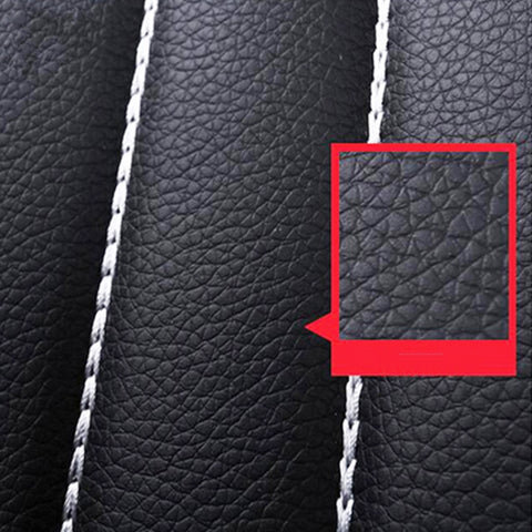 9 in 1 Universal PU Leather Four Seasons Anti-Slippery Cushion Mat Set for 5 Seat Car, For 5 Seat Car