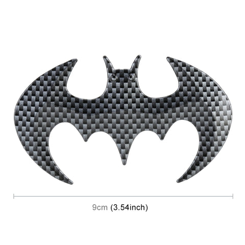 Bat Shape Metal Car Free Sticker, Bat Shape(A), Bat Shape(B)