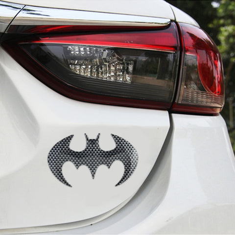 Bat Shape Metal Car Free Sticker, Bat Shape(A), Bat Shape(B)