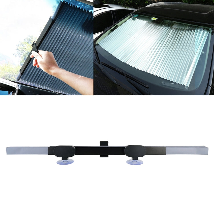 Car Sucker Suction Cups Retractable Windshield Sun Shade Block Sunshade Cover for Solar UV Protect, Size: 65cm, Sucker Suction Cups, 65cm