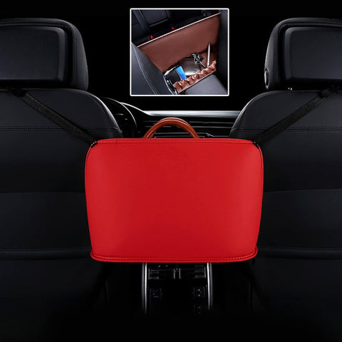 Car Front Seat Hanging Bag Storage Bag, Storage Bag (Black), Storage Bag, Storage Bag (Pink), Storage Bag (Beige), Storage Bag (Red), Storage Bag (Wine Red), Storage Bag (Brown)