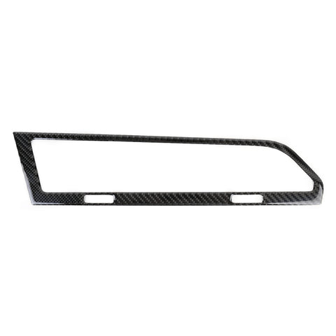 Car Carbon Fiber Central Control Air Outlet Frame Decorative Sticker for Volkswagen Tiguan L 2019-2021, Central Control Air Outlet
