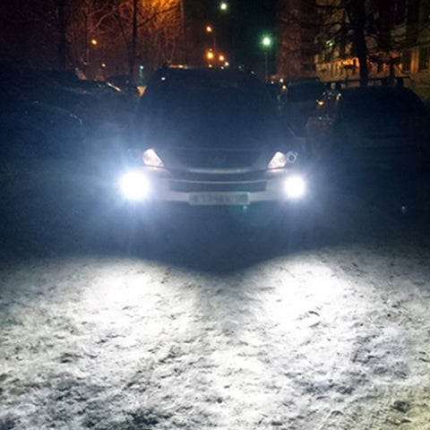 2 PCS H7 DC12V 4.3W 6000K 500LM Car Fog Lights with 12LEDs SMD-2525, H7