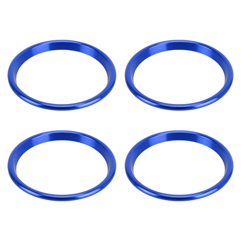 4 PCS Car Metal Air Outlet Decorative Outside Ring for Audi A3 / S3 / Q2L, For Audi A3 / S3 / Q2L