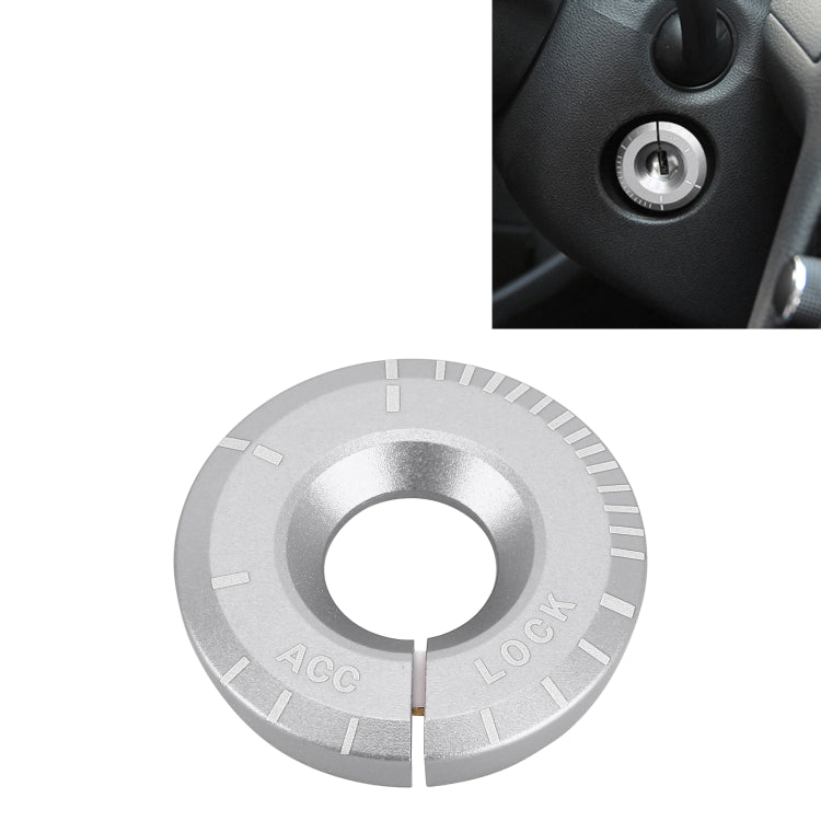 For Volkswagen Metal Ignition Key Ring, Diameter: 4.8cm, For Volkswagen (Silver), For Volkswagen (Blue), For Volkswagen (Red)