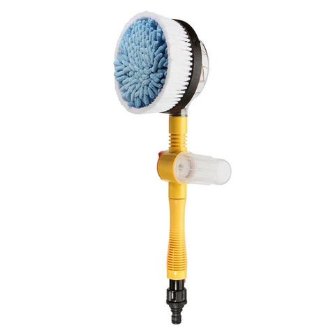 Car Cleaning Tools Chenille Automatic Rotating Car Wash Brush, Style: Water Brush + 5m Water Pipe, Style: Water Brush + 5m Water Pipe