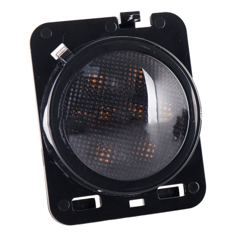 2 PCS 8W DC 12V Car SUV Refit LEDWheel Eyebrow Turn Signal for Jeep Wrangler JK 07-17, Specification: Butt Assembly Without Aperture, Specification: Butt Assembly Without Aperture